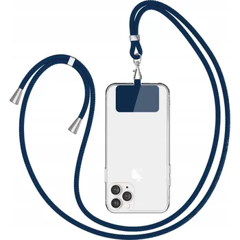 Pouzdro na mobilní telefon Šňůrka na telefon nylonová modrá
