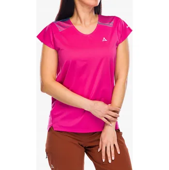 Dámské tričko Dámské rychleschnoucí tričko Schoffel T-Shirt Aukra - holly pink 34 (XS)