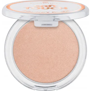 Přípravek na tvář Jeden lisovaný rozjasňovač Essence Soft Touch Bouncy Glow 20 Glazed Dew