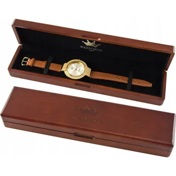 Obraz Krabička Dřevěná na hodinky Koning