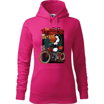 Pánská mikina Dámská mikina Terror sisters Velikost (žena): XS, Vyberte barvu: Purpurová