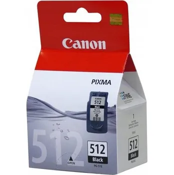 Originální černá inkoustová kazeta Canon PG512 pro tiskárny MP-240 260 270 480 MX-360