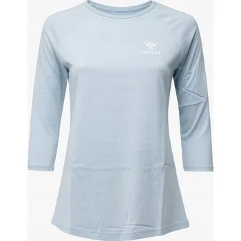 Y1261 HUMMEL LOGO TRIČKO DÁMSKÁ 3/4 HALENKA M