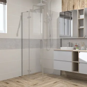 Cersanit Jota sprchový kout 90x90x195 levý čiré sklo S160-001