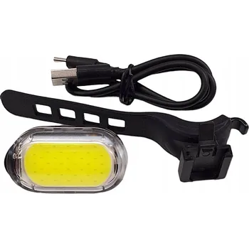 Cyklosvítilna Přední světlo na kolo JET 30 lumenů USB-C LED IPX4