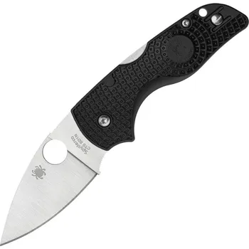 Spyderco Lil' Native Lightweight Satin PlainEdge Black FRN