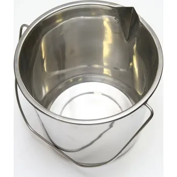 Nádoba na med Nerezové vědro s výlevkou - 14l (Vědro na med - NEREZ)