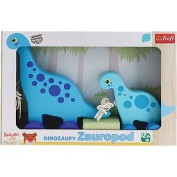 Hračka pro nejmenší 61746 TREFL DINOSAURUS SAUROPOD K TAŽENÍ