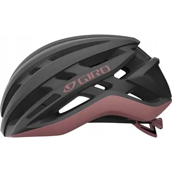 Cyklistická přilba Cyklistická helma GIRO AGILIS vel. M 55-59 cm SILNIČNÍ matná metalická černá s růžovou
