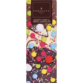 Čokoláda Čokoláda s lentilkami 55g SOKOLATA AGAPITOS