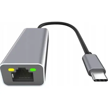 Síťová karta Síťová karta USB-C adaptér LAN Ethernet RJ45 Gigabit 1000 Mbps Plug & Play
