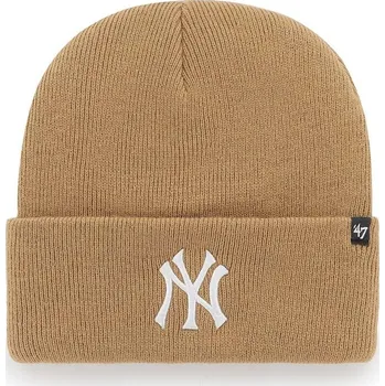 Módní doplněk Čepice 47brand MLB New York Yankees B.HYMKR17ACE.QL béžová 80X, vel. ONE SIZE