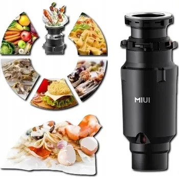 Kuchyňský mlýnek Drtička odpadu do dřezu s magnetickým upevněním, slim provedení, ultra tenká a tichá