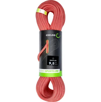 Lano Lano Edelrid Eagle Lite 9,5 mm červené 50 m