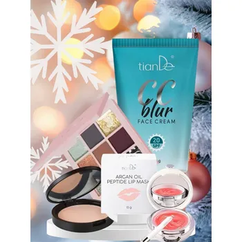 Kosmetická sada Vánoční sada pro dokonalé líčení s přírodní péčí