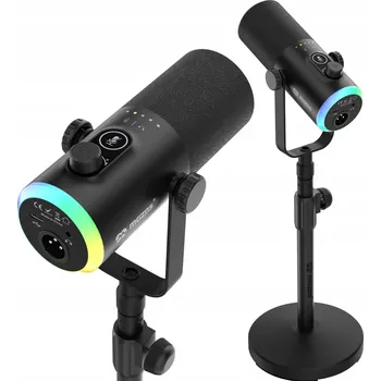 Mikrofon MOZOS GM-ONE MIKROFON PRO HRY PC XBOX PS4 DYNAMICKÝ LED RGB STREAM