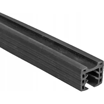 Zábradlí Gumové těsnění madla pro montáž na Sklo, 1 m