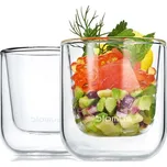 Sada skleniček Blomus Nero 80 ml 2-pack B63652 průhledná TSP