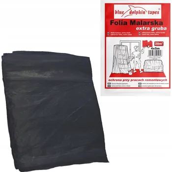 Lepicí páska Fólie na malování Blue dolphin 5 m x 4 m x 49 µm