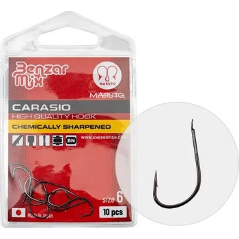 Rybářský háček BENZAR MIX - Háček Carasio vel. 10 10 ks