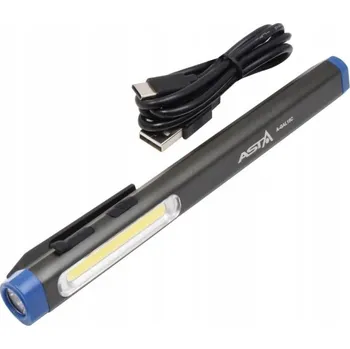 AKUMULÁTOROVÁ LED SVÍTILNA / LAMPA S COB, 300LM ASTA A-GAL15C