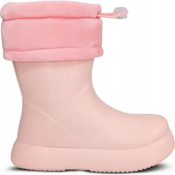 Dívčí holínky Holínky Zateplené Pastelové Velmi Lehké Teplé Šněrovací Dívčí 33