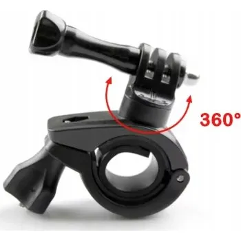 Příslušenství pro videokameru Držák na Trubku / Rám pro Traktor s Otočnou Hlavou 360° | GoPro | DJI | Insta360