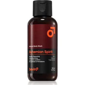 Sprchový gel Beviro Bohemian Spirit Natural Body Wash přírodní sprchový gel pro muže 100 ml