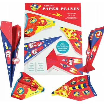kreativní sada Rex London Origami papír pro skládání letadel
