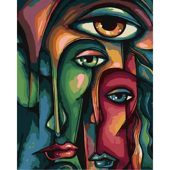 Malování podle čísel iPicasso 40x50 cm na rámu