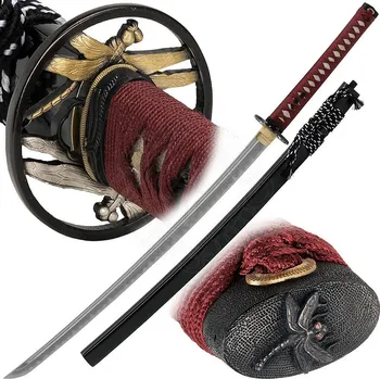 Bojový nůž John Lee Katana Tombo (Vážka), John Lee, ocel 1095, Shobu Zukuri, s Kozukou