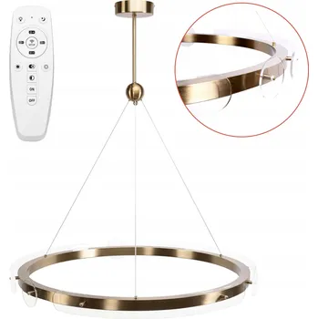 Závěsné svítidlo TOOLIGHT APP1549-CP, více než 12 světelných bodů, integrovaný LED zdroj