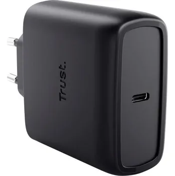 TRUST GaN Nabíječka MAXO 65W, USB-C, černá 25523
