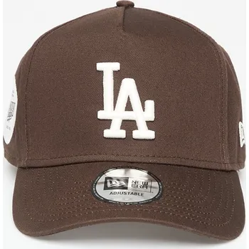 Kšiltovka Kšiltovka New Era LA Dodgers MLB Sidepatch 9FORTY E-Frame Adjustable Cap Dark Brown Universal