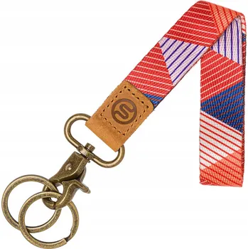 Šňůrka na klíče přívěsek na klíče z pravé kůže