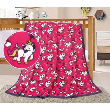 Prostěradlo Dečka Bellatex 100 x 155 cm růžová