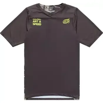 cyklistický dres Troy Lee Designs Skyline pánský dres krátký rukáv Elemental Dark Earth vel. L