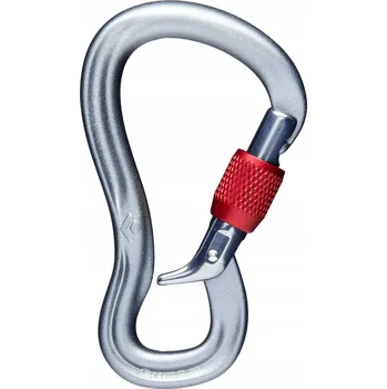 Jištění Karabina pro jištění Black diamond Gridlock stříbrná