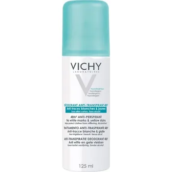 Vichy Antiperspirant ve spreji proti skvrnám na oblečení, 48h, 125 ml
