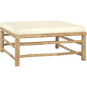 Bambusová zahradní souprava VidaXL, béžová, 6 dílů