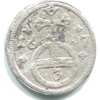 Leopold I. Grešle (trojník) 1697. Opole. Ag.