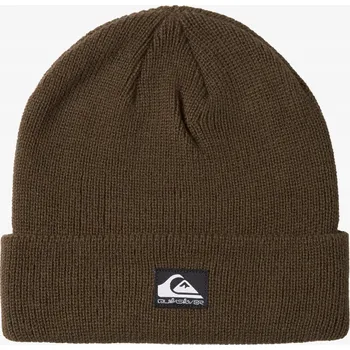 Čepice Quiksilver zimní čepice beanie zelená, univerzální velikost