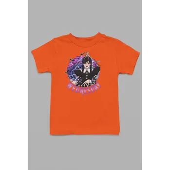 Dívčí oblečení Dětské tričko Wednesday Barva: Oranžová, Velikost: 146