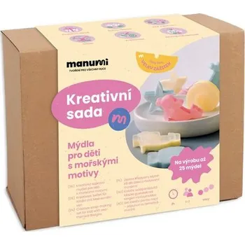 kreativní sada Manumi kreativní sada pro děti na výrobu mýdel s mořskými motivy