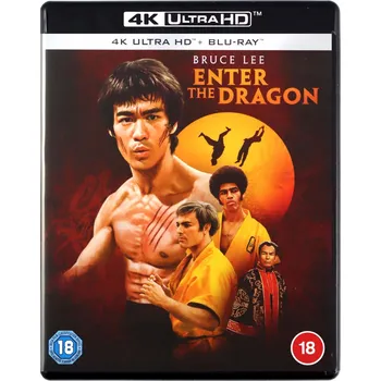 Blu-ray film Enter the Dragon 50th Anniversary Blu-ray 4K disk