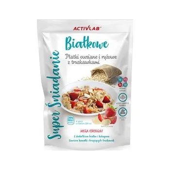 Ovesné vločky s jahodami Activlab 300g