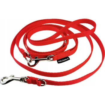 Vodítko pro psa NELSON-X VODÍTKO PŘEPÍNACÍ PRO PSA 250 cm/1,5 cm BASIC STD