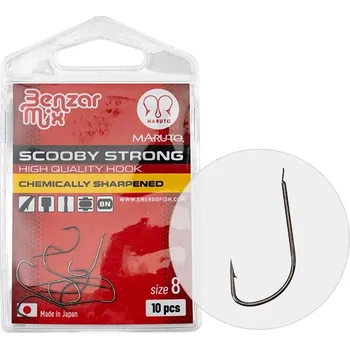 Rybářský háček BENZAR MIX - Háček Scooby Strong vel. 11 10 ks