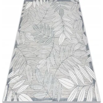 Koberec KOBEREC SISAL DVOUÚROVŇOVÝ 137x190 cm LISTY #D1005