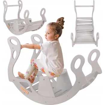 Dřevěná hračka Dřevěná HOUPAČKA Hračka pro děti